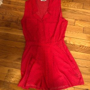 Red Romper by BB Dakota!